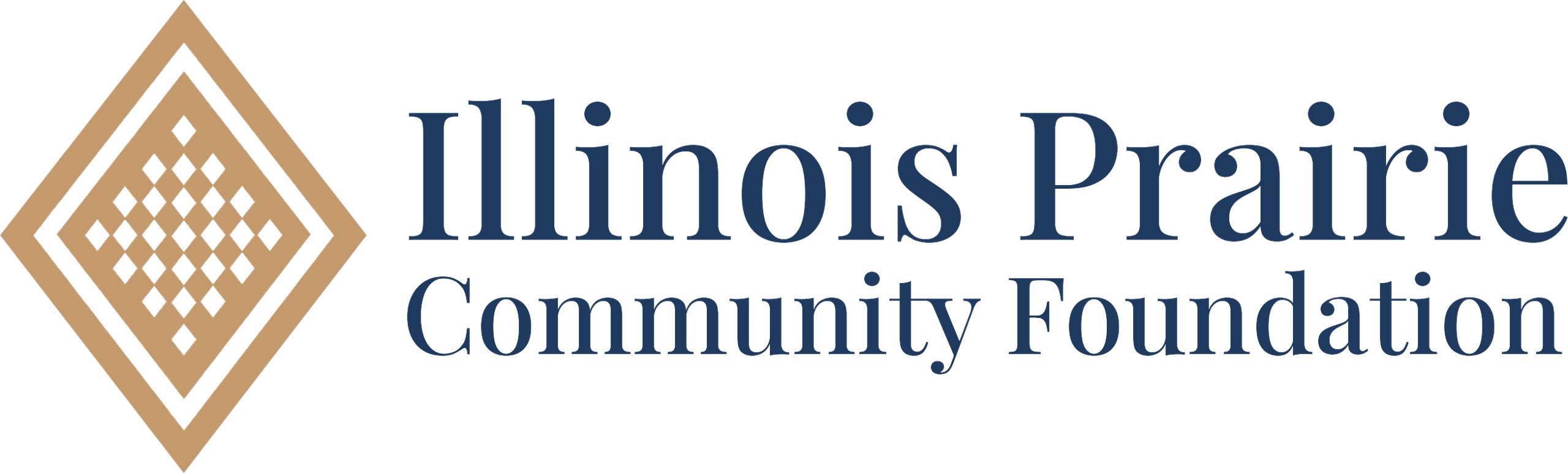 Illinois Prairie Community Foundation horizontal full color logo